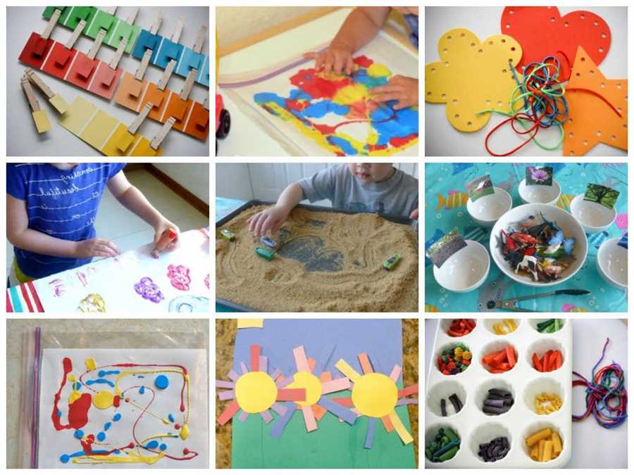 Примеры творческих занятий для развития ребенка в разных сферах